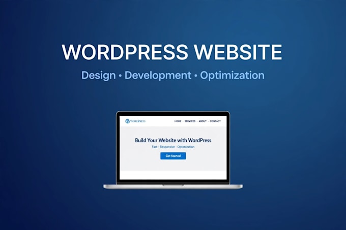 create a professional wordpress website or online store