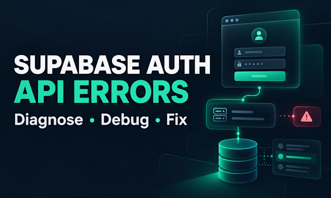 troubleshoot supabase auth, rls and API errors