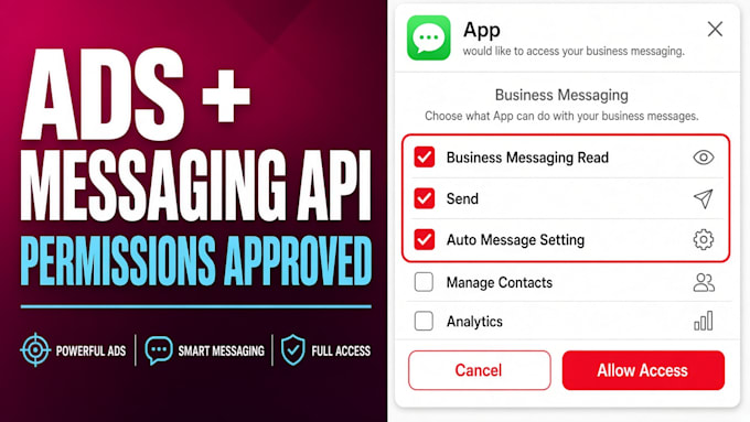 get tiktok ads and business messaging api approval