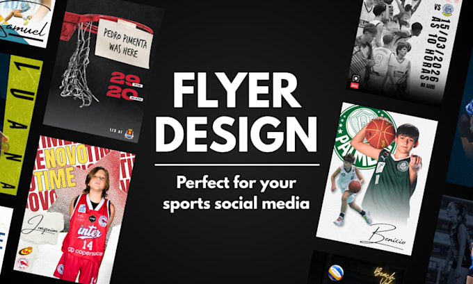 design a dynamic high quality flyer for your sports social media