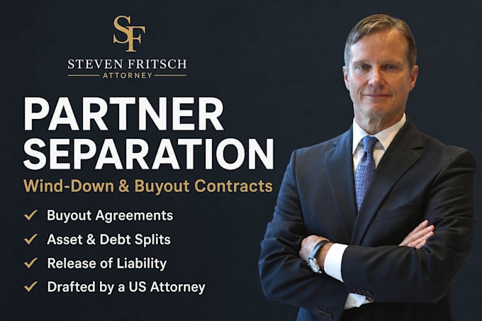 draft llc wind down, partner separation and buyout agreements