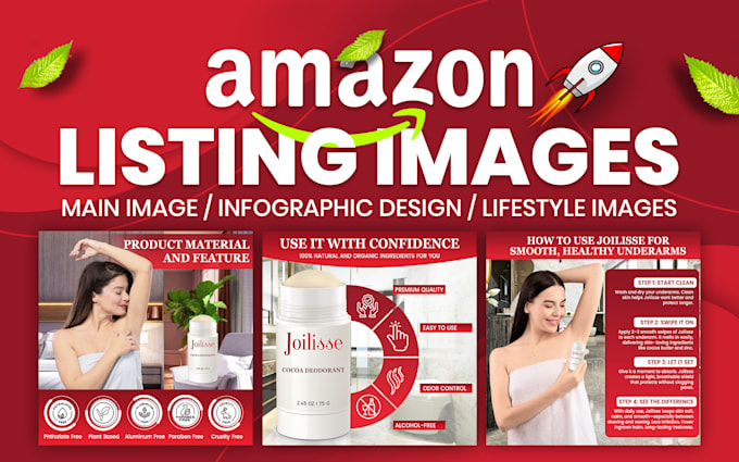 design amazon listing images and amazon a plus content