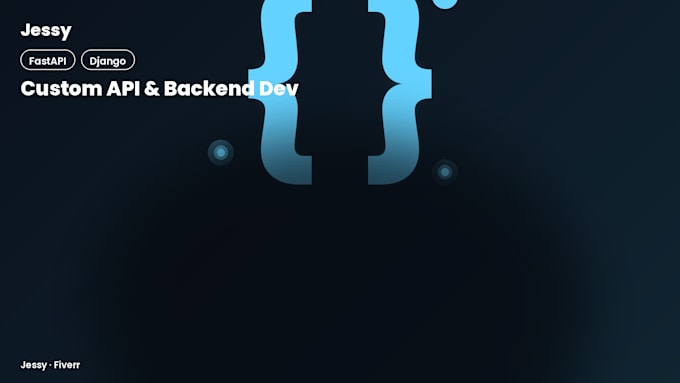 build custom apis and backend systems with python