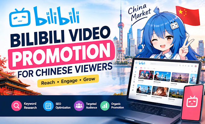 do bilibili promotion for chinese viewers