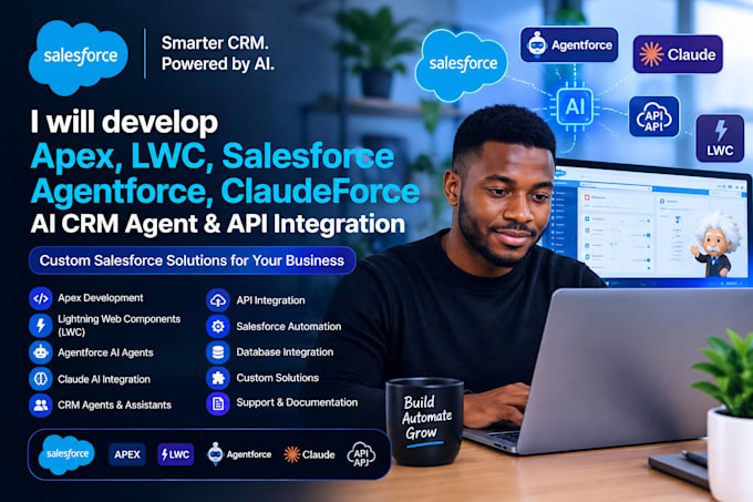 develop apex iwc salesforce agentforce claudeforce ai crm agent cowork