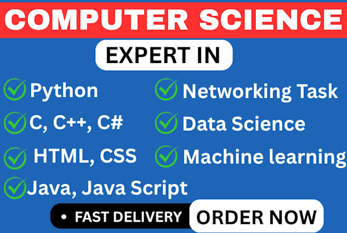 do computer science assigned, report writing, java, cpp, python programming task