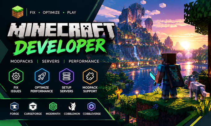 minecraft developer fix minecraft lightweight modpack forge cobbleverse server