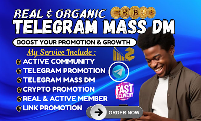 do targeted telegram mass dm telegram promotion  outreach
