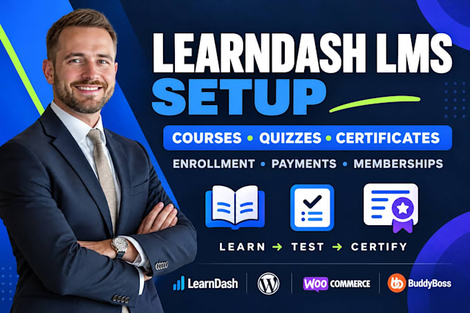setup and customize your learndash lms course system