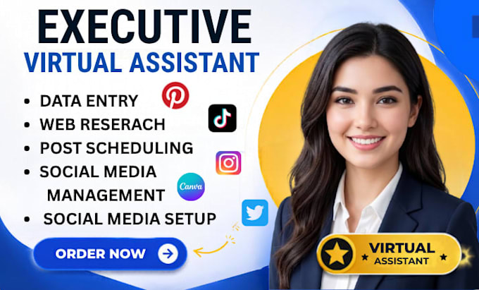 gohighlevel executive virtual assistant social media manager personal assistant