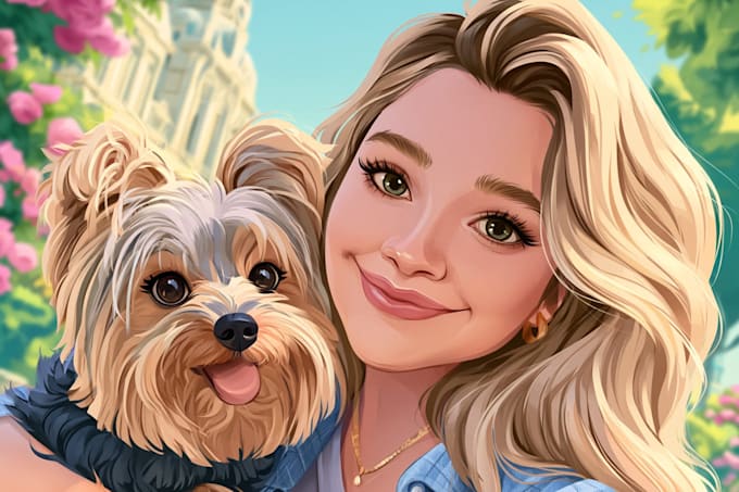 make yourself a fabulous disney cartoon portrait