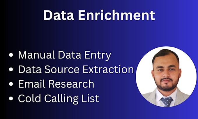 do data enrichment and data entry