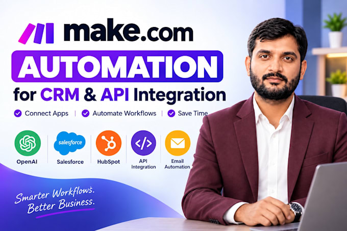 build make automation for CRM and API integration