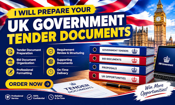 prepare your UK government tender documents