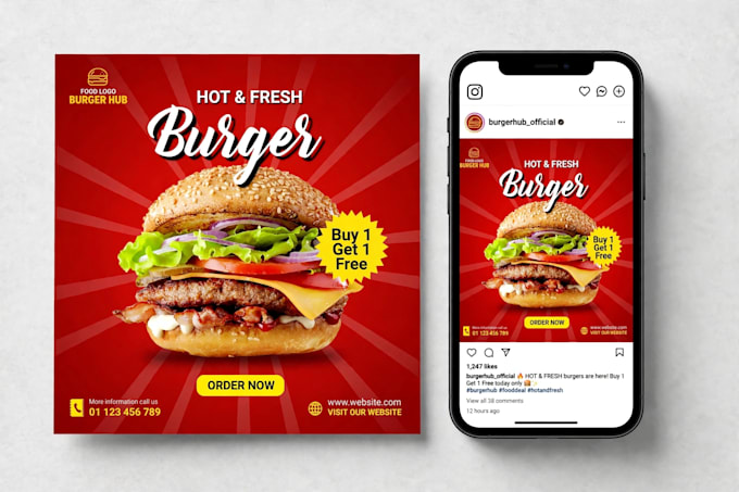 design professional canva social media ads