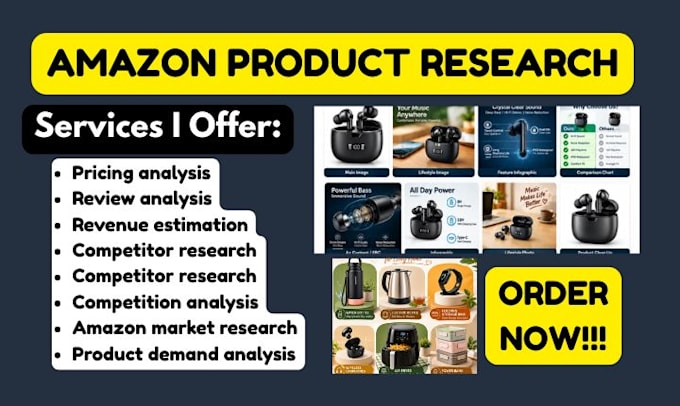 do amazon product research, fba product hunting and market research