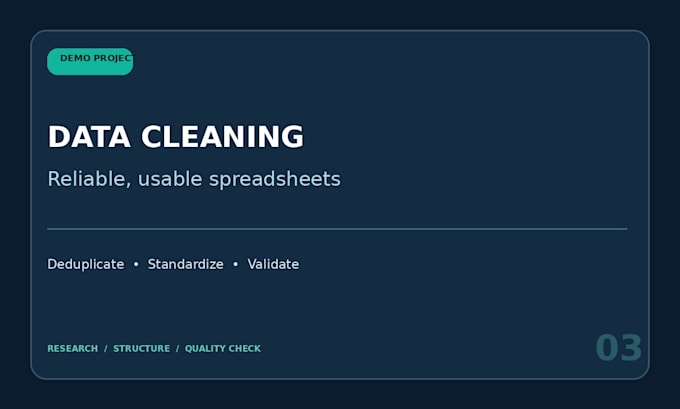 clean deduplicate and standardize your spreadsheet data