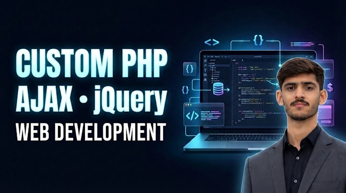 develop custom PHP ajax and query functionality