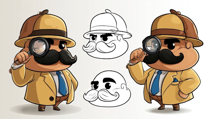 create a unique mascot character for your business