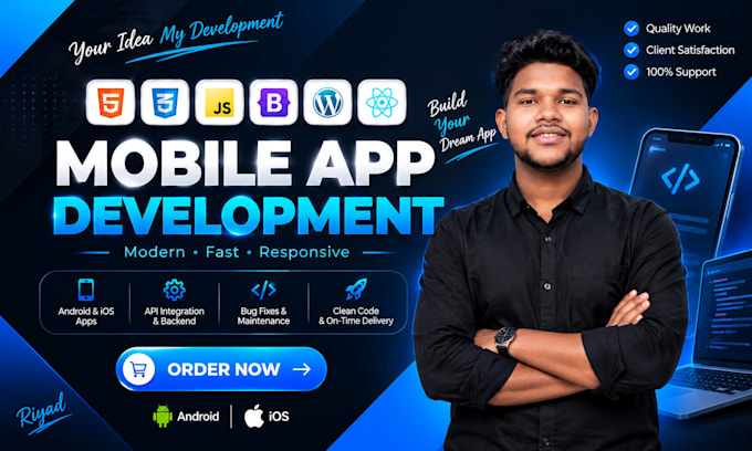 develop ai android and ios apps using flutter