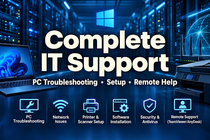 give remote IT support and troubleshooting