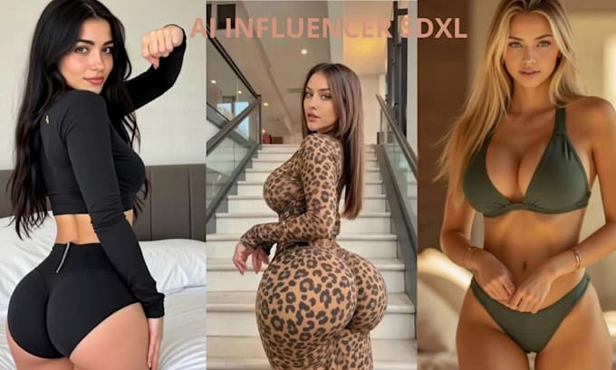 ai influencer, ai model,ai influencer model,lora training,sdxl