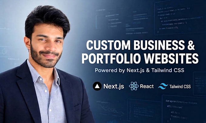 build a custom business or portfolio website