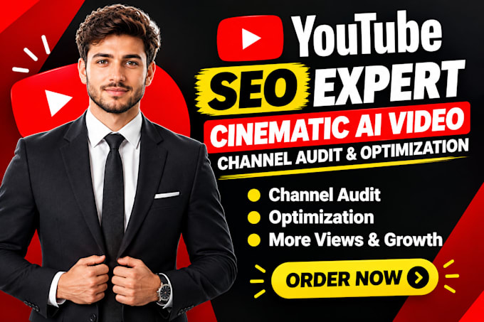 youtube SEO expert cinematic ai video channel audit optimization