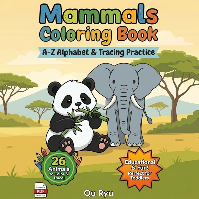 design custom children educational printables and activity workbooks