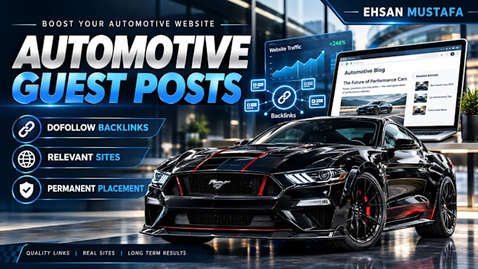 publish automotive guest posts with backlinks