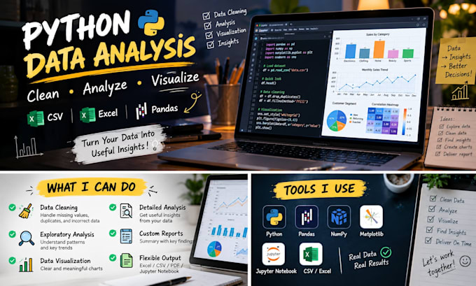 analyze and clean your data using python pandas