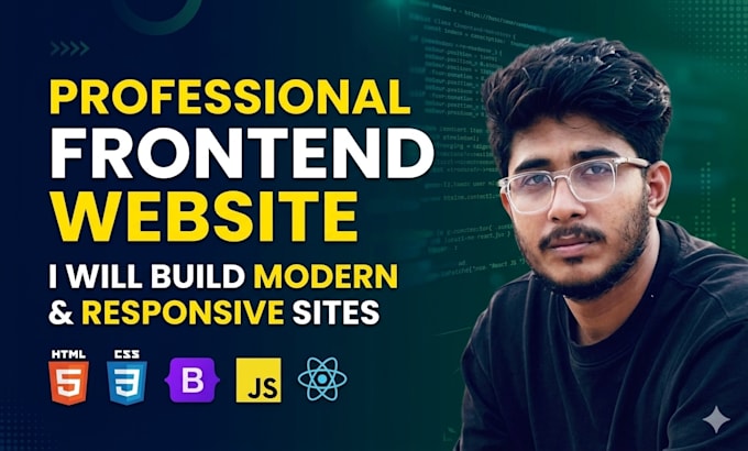 design responsive website and do expert frontend web development