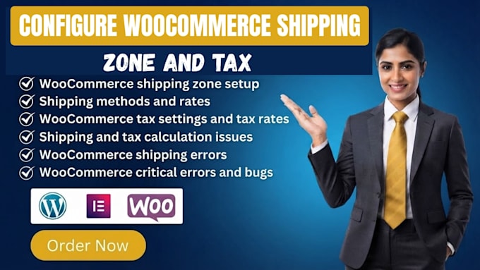 setup and configure woocommerce shipping zone and tax, fix critical error