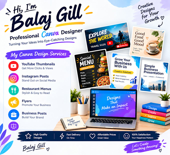design aesthetic social media posts in canva for instagram and facebook