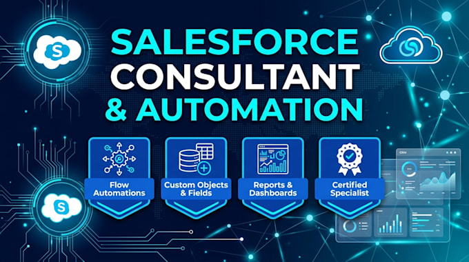be your salesforce consultant and flow automation expert