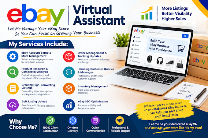 do ebay store management