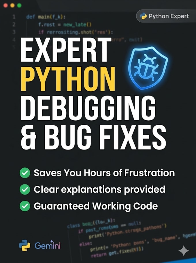 debug, fix, and optimize your python scripts
