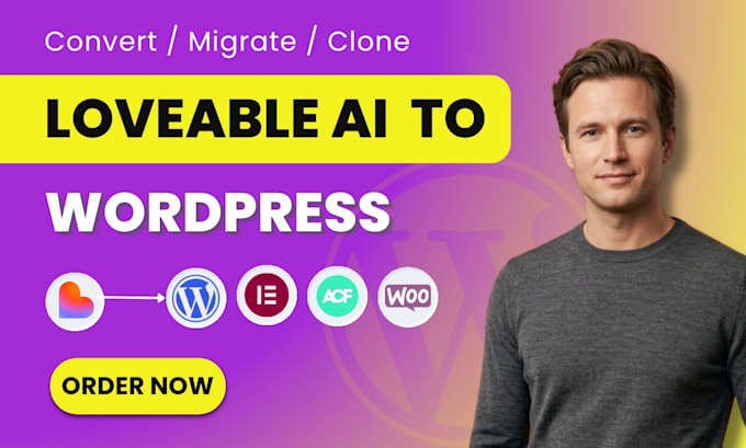 migrate lovable to wordpress website lovable ai to wordpress elementor website