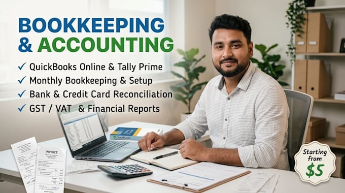 provide professional accounting bookkeeping services