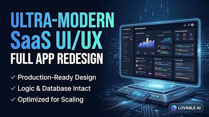 build a modern saas web app using lovable ai and supabase