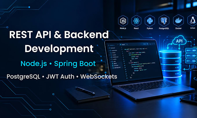 develop a secure rest API with node js, spring boot