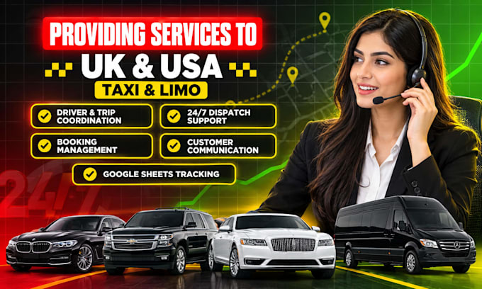 taxi and limo dispatch driver coordination and trip booking