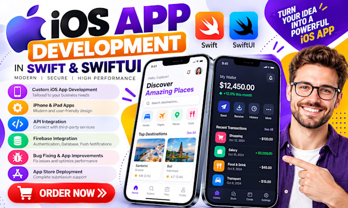 build a custom ios app for iphone and ipad