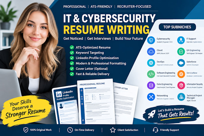 write,cybersecurity,cloud,devops,networking,tech, systems administration resume