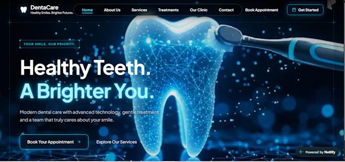 create a 3d animated website