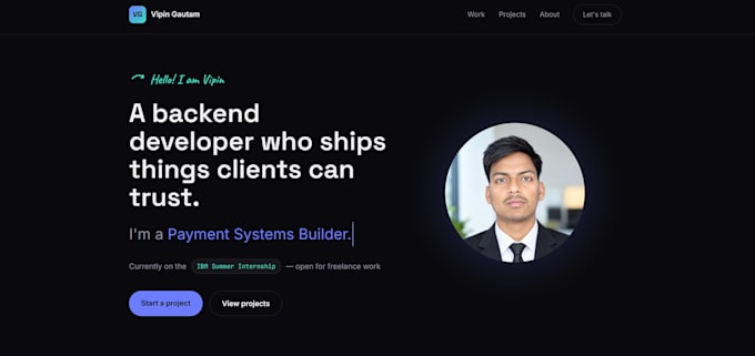 design and develop a custom e commerce website or portfolio