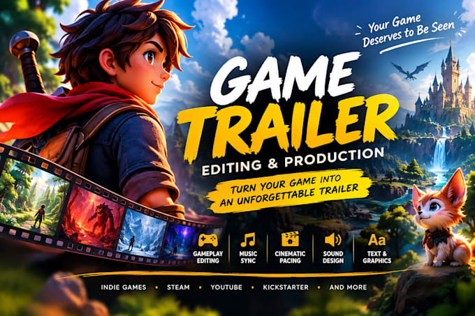 create an engaging trailer for your indie game