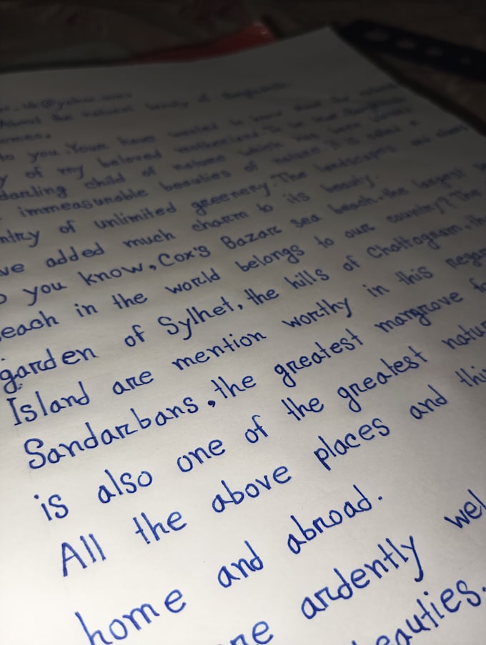 write anything with my beautiful handwriting
