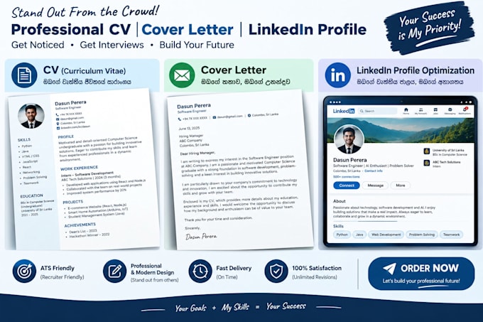 create cv design ,