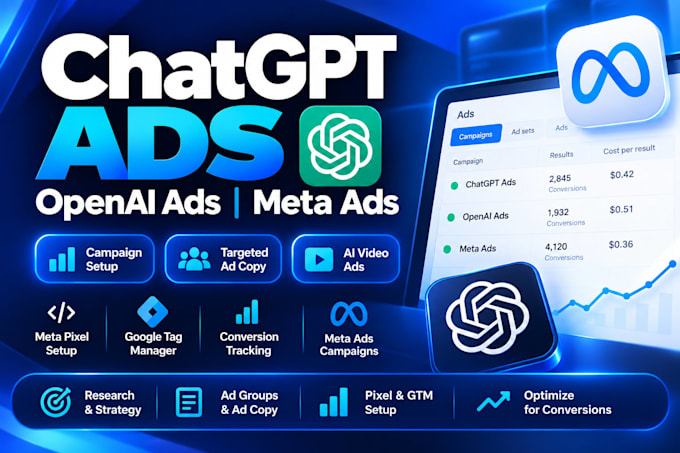 optimize create chatgpt ads openai ads meta ads conversion tracking pixel setup